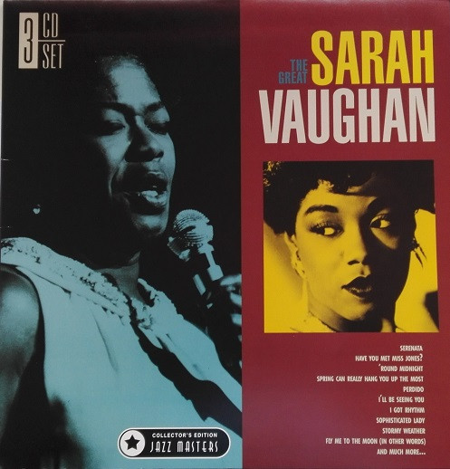 Sarah Vaughan: The Great Sarah Vaughan - 3 CD Set - Digelius