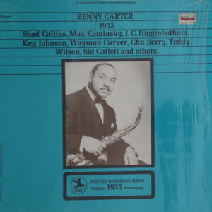 Benny Carter: 1933