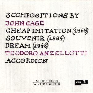 Teodoro Anzellotti · John Cage: John Cage