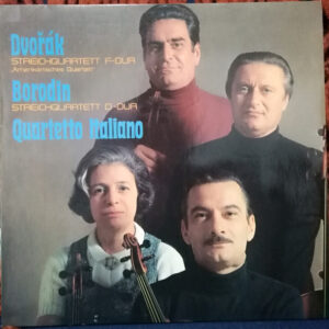 Quartetto Italiano, Dvořák* / Borodin*: Streichquartett: F-dur "Amerikanisches Quartett" / Streichquartett: D-dur