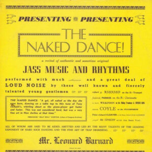 Len Barnard's Famous Jazz Band: The Naked Dance!