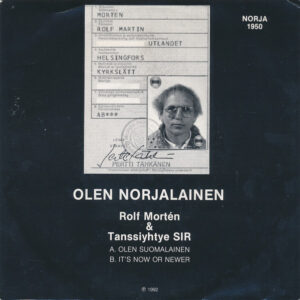 Rolf Mortén & Tanssiyhtye SIR: Olen Norjalainen