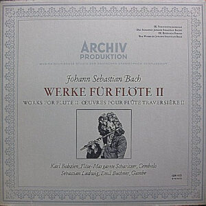 Johann Sebastian Bach: Werke Für Flöte II