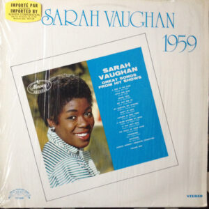 Sarah Vaughan: Sings Great Songs From Hit Shows Vol. 1