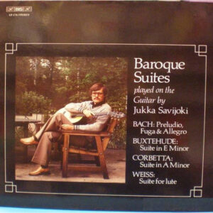 Jukka Savijoki: Baroque Suites Played On Guitar