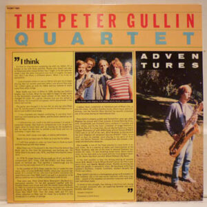 The Peter Gullin Quartet: Adventures