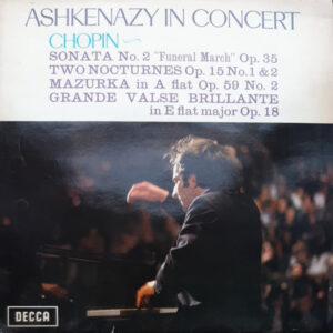 Chopin*, Ashkenazy*: In Concert