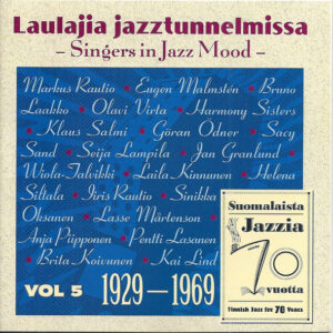 Various: Laulajia Jazztunnelmissa - Singers In Jazz Mood Vol 5: Vuodet 1929-1969