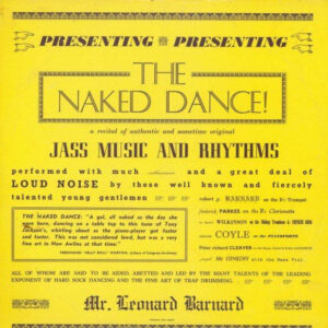 Len Barnard's Famous Jazz Band: The Naked Dance!