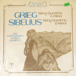 Grieg* / Sibelius* ; The Copenhagen String Quartet*: String Quartet In G Minor / String Quartet In D Minor