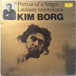 Kim Borg: Portrait Of A Singer = Laulajan Muotokuva