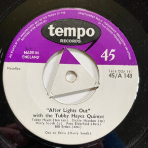 The Tubby Hayes Quintet: "After Lights Out" With The Tubby Hayes Quintet