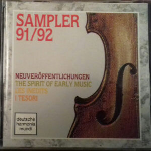 Various: Neuerscheinugen - Les Inédits - I Tesori - Sampler 91/92