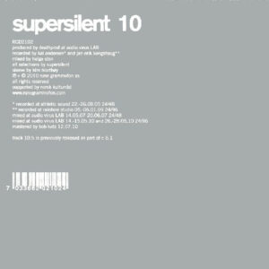 Supersilent: 10