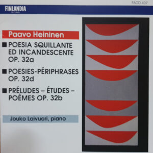 Paavo Heininen, Jouko Laivuori: Paavo Heininen