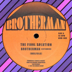 The Final Solution (2): Brotherman (Extended) / Theme From Brotherman